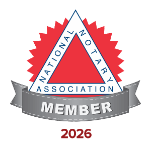 National Notary Association Certified Member 2026 seal